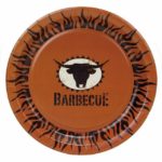 Papierové taniere Ø 23 cm BARBECUE [10 ks]